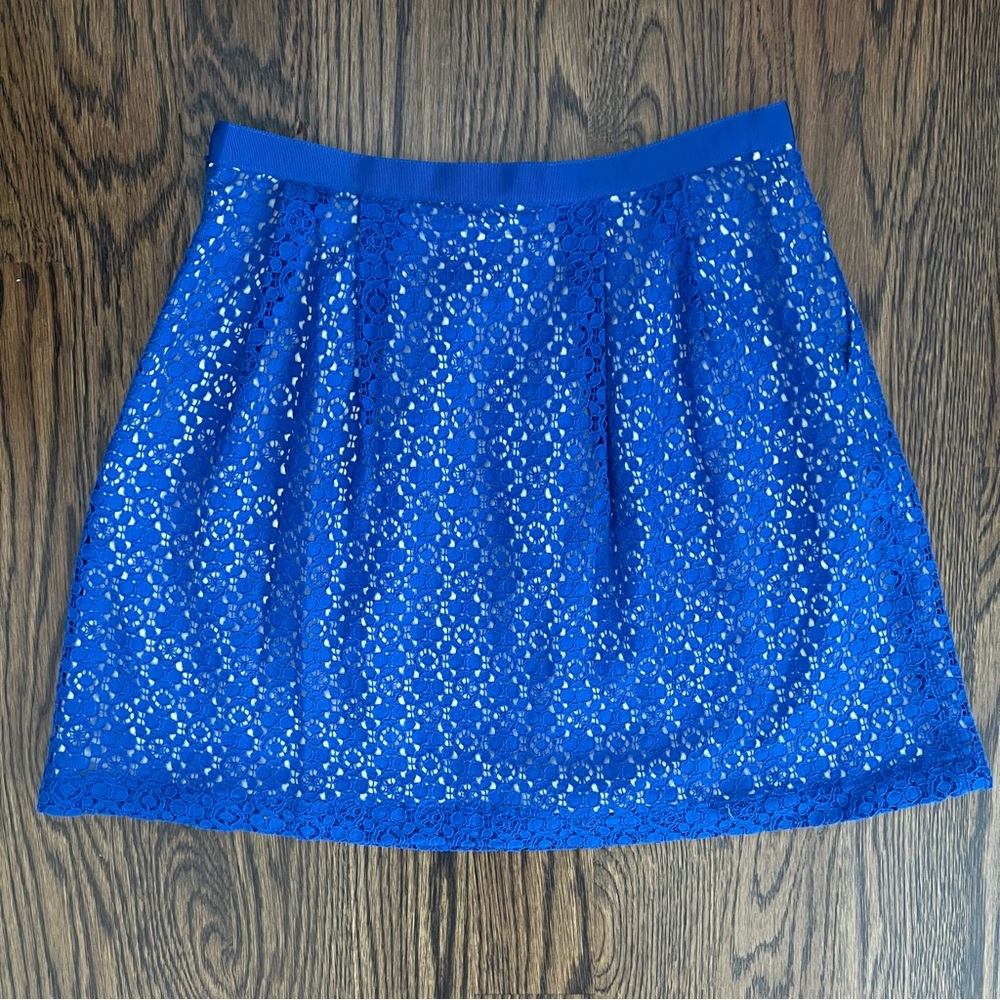 Marc by Marc Jacobs Crochet Lace Overlay Skirt